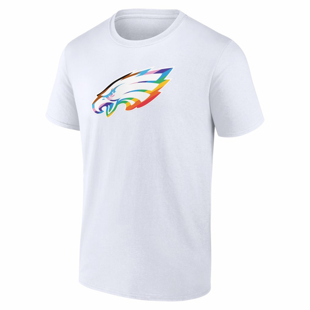 Philadelphia Eagles Logo Pride T-Shirt - White online