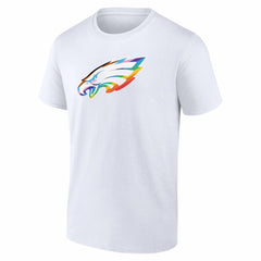Philadelphia Eagles Logo Pride T-Shirt - White online
