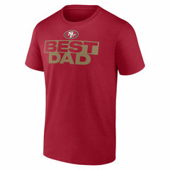 San Francisco 49ers Greatest Dad T-Shirt - Scarlet sale