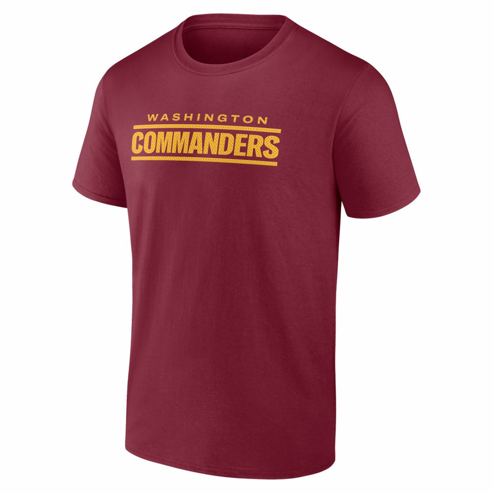 Washington Commanders #1 Dad Jersey T-Shirt - Burgundy discount
