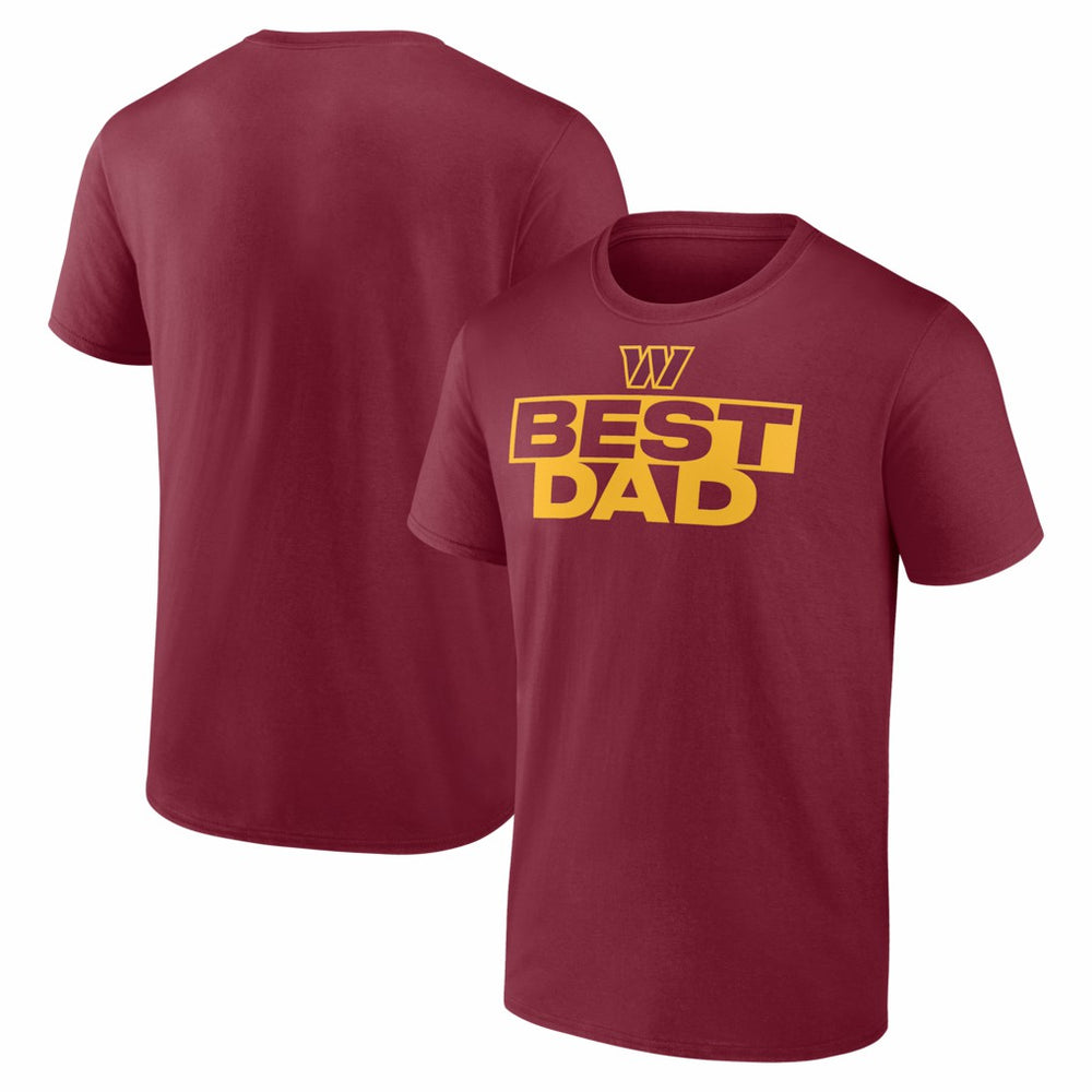 Washington Commanders Greatest Dad T-Shirt - Burgundy online
