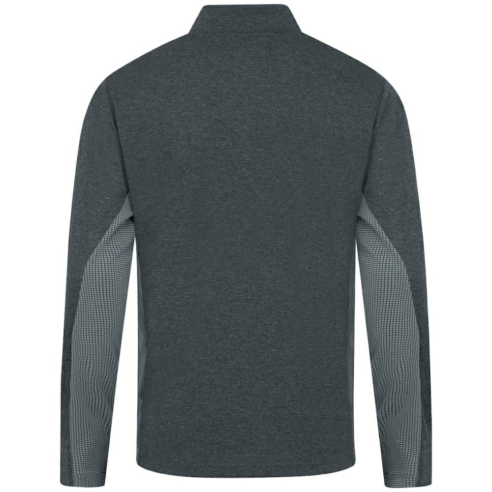 Philadelphia Phillies Levelwear Waffle Insignia 2.0 Quarter-Zip Pullover Heather Black