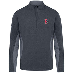 Boston Red Sox Levelwear Waffle Insignia 2.0 Quarter-Zip Pullover Navy