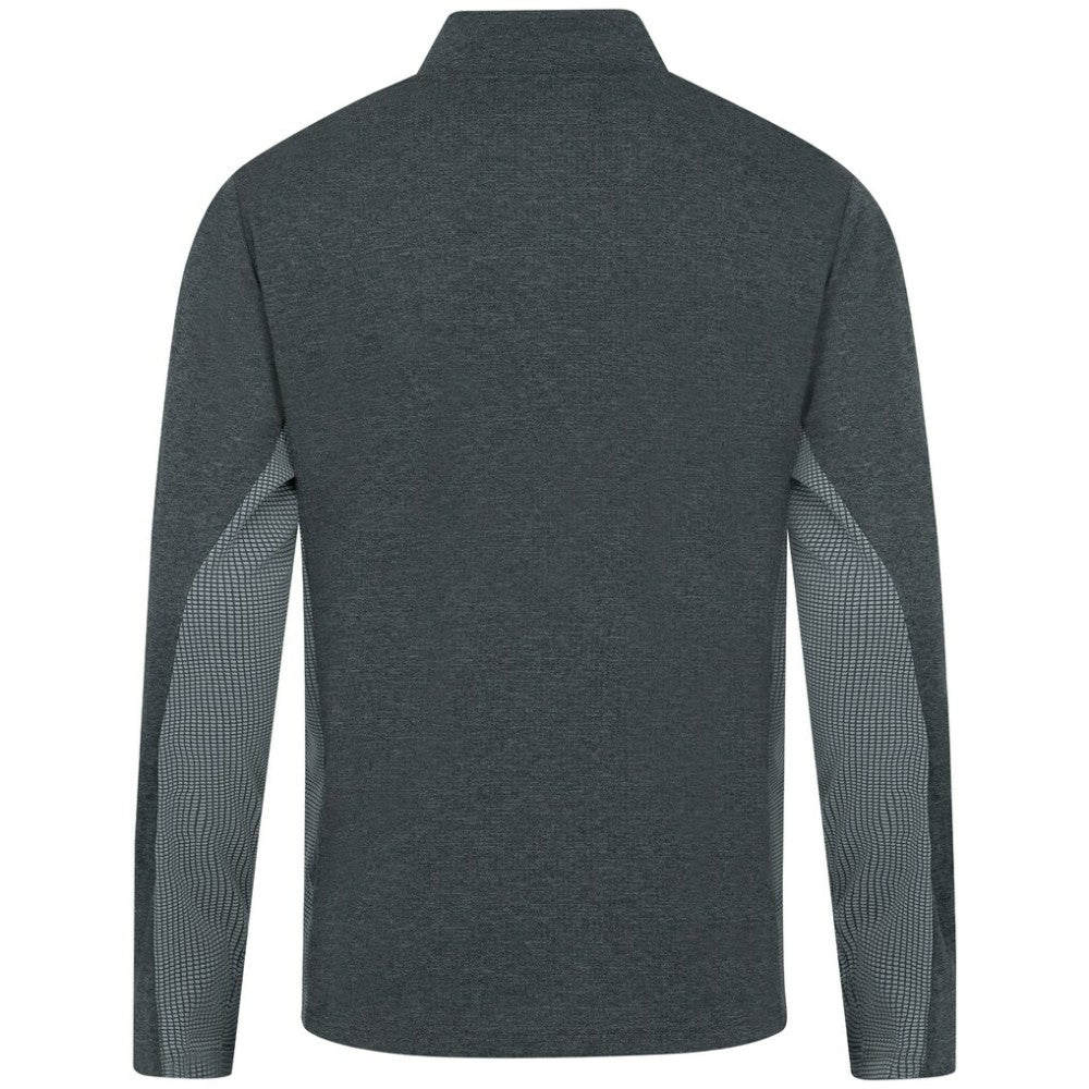 Los Angeles Angels Levelwear Waffle Insignia 2.0 Quarter-Zip Pullover Heather Black