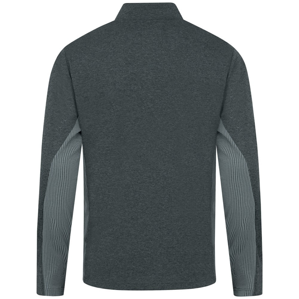Kansas City Royals Levelwear Waffle Insignia 2.0 Quarter-Zip Pullover Heather Black