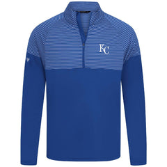 Kansas City Royals Levelwear Classic Stripes Insignia 2.0 Pullover Royal