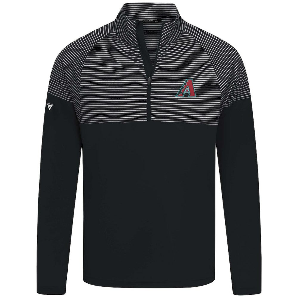 Arizona Diamondbacks Levelwear Classic Stripes Insignia 2.0 Pullover Black