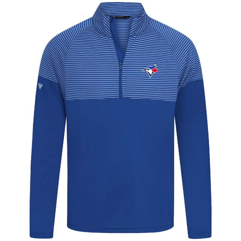 Toronto Blue Jays Levelwear Classic Stripes Insignia 2.0 Pullover Royal