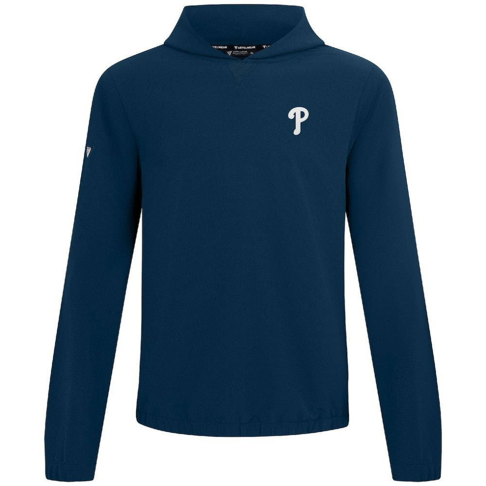 Philadelphia Phillies Levelwear Action Insignia 2.0 Pullover Hoodie Navy