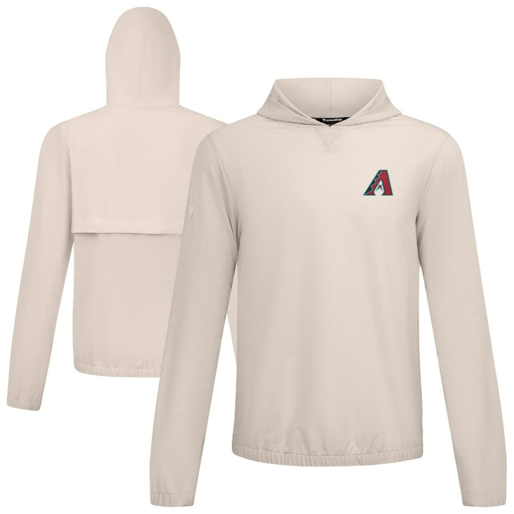 Arizona Diamondbacks Levelwear Action Insignia 2.0 Pullover Hoodie Khaki