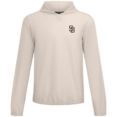 San Diego Padres Levelwear Action Insignia 2.0 Pullover Hoodie Khaki