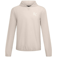 Kansas City Royals Levelwear Action Insignia 2.0 Pullover Hoodie Khaki