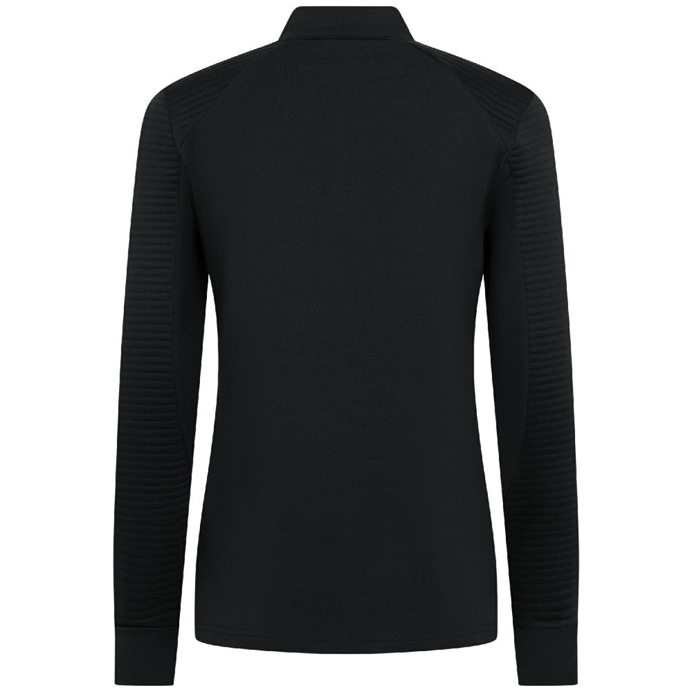 Cincinnati Reds Levelwear Women's Power Insignia 2.0 Quarter-Zip Pullover Top Black
