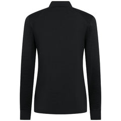 Miami Marlins Levelwear Women's Power Insignia 2.0 Quarter-Zip Pullover Top Black