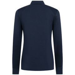 Washington Nationals Levelwear Women's Power Insignia 2.0 Quarter-Zip Pullover Top Navy