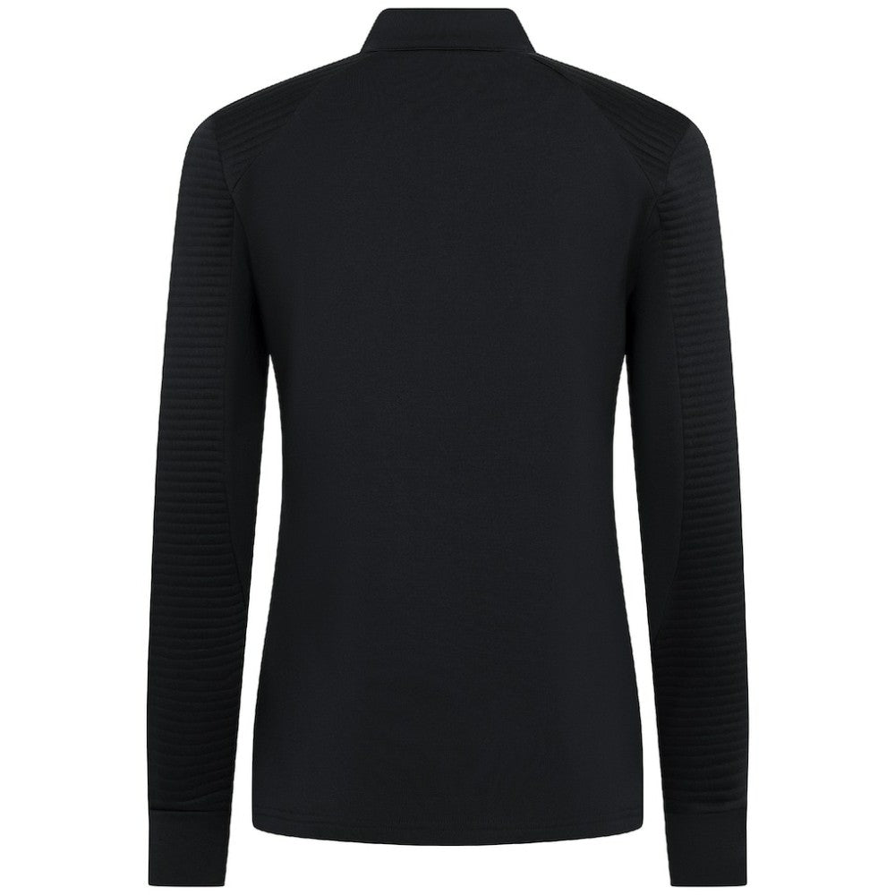 Los Angeles Angels Levelwear Women's Power Insignia 2.0 Quarter-Zip Pullover Top Black