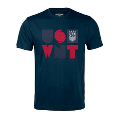 USWNT Levelwear Richmond Full On T-Shirt - Navy on sale