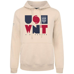 USWNT Levelwear Podium Full On Pullover Hoodie - Khaki outlet
