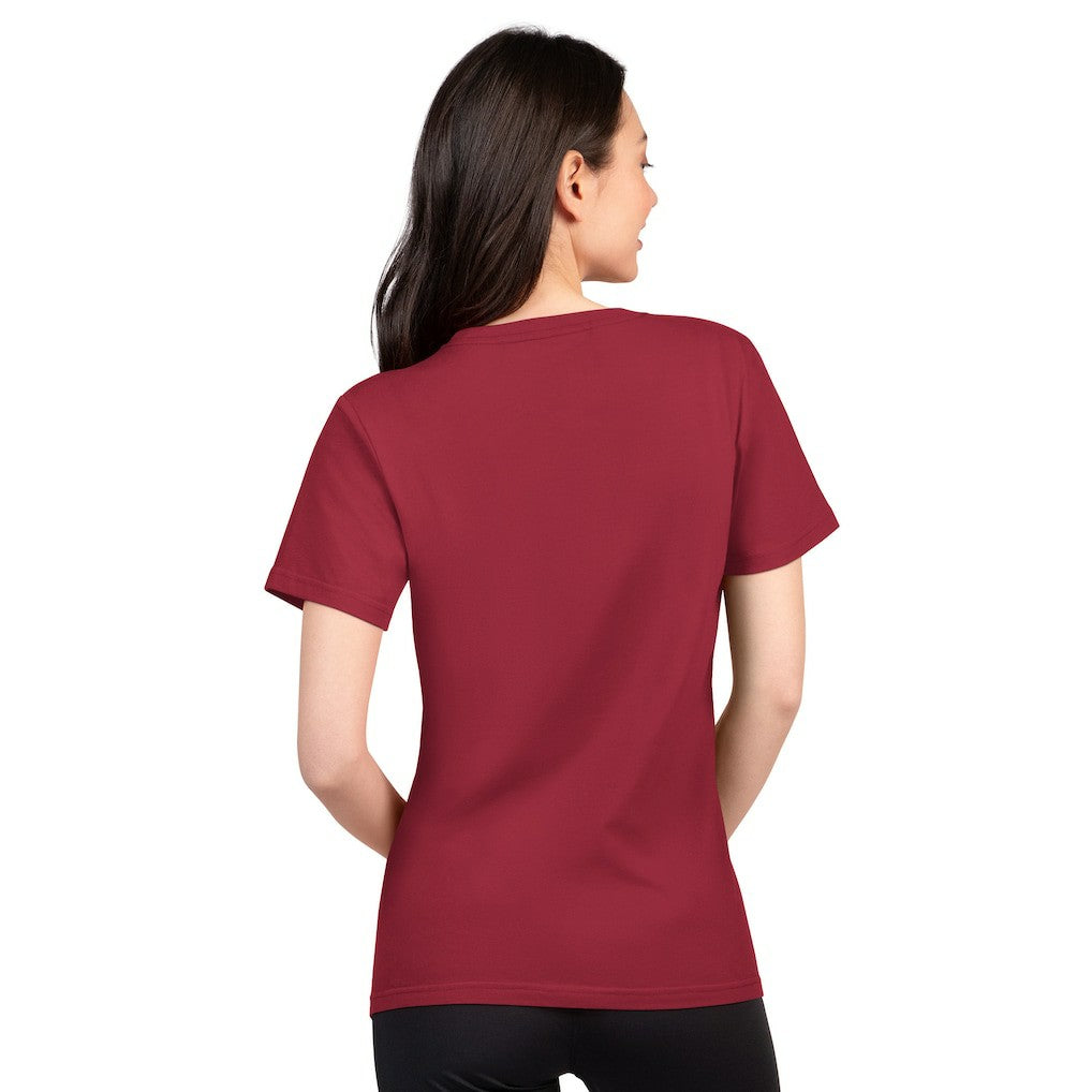 Washington Commanders G-III 4Her by Carl Banks Women's Super-Slim Lightweight Winning Crew T-Shirt - Burgundy outlet