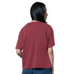 Washington Commanders Starter Women's Oversized Hall of Fame T-Shirt - Heather Burgundy for sale