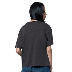 Jacksonville Jaguars Starter Women's Oversized Hall of Fame T-Shirt - Heather Black outlet