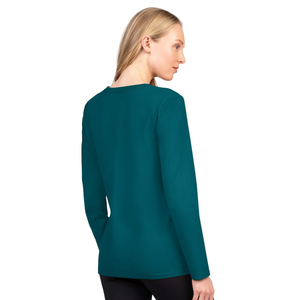 Philadelphia Eagles G-III 4Her by Carl Banks Women's Best Play Long Sleeve T-Shirt - Midnight Green outlet
