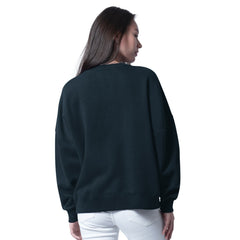 Houston Texans G-III 4Her by Carl Banks Women's Oversized Feud Sweatshirt - Navy on sale
