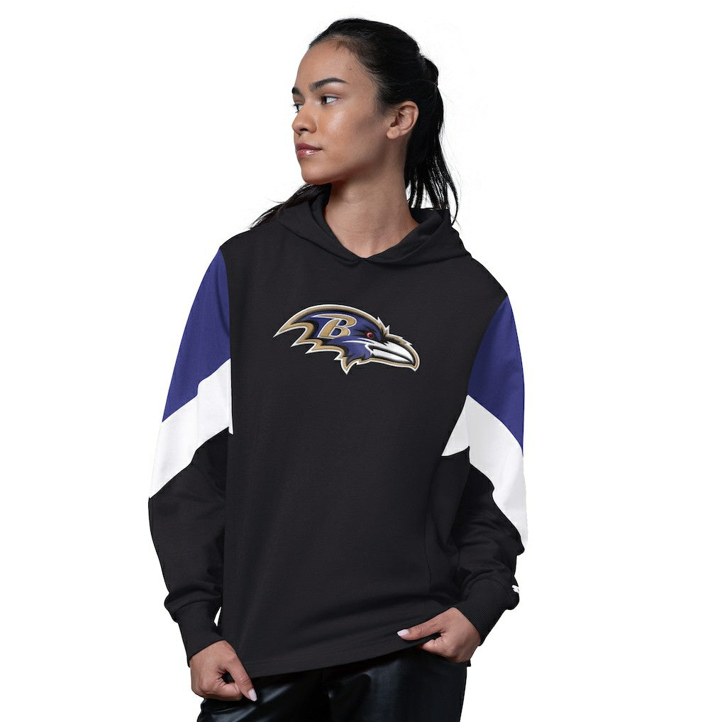 Baltimore Ravens Starter Women's Scrimmage Hoodie - Black discount