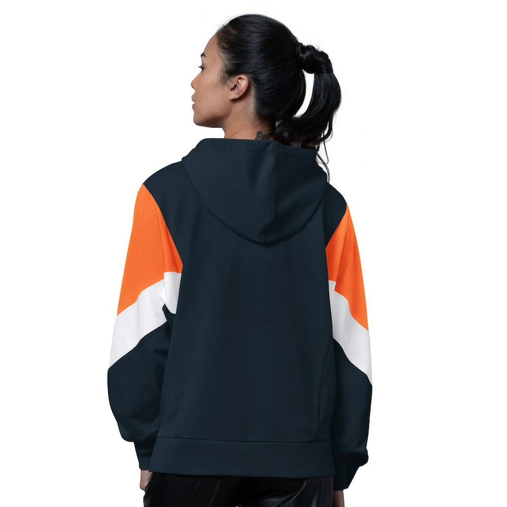 Chicago Bears Starter Women's Scrimmage Hoodie - Navy on sale
