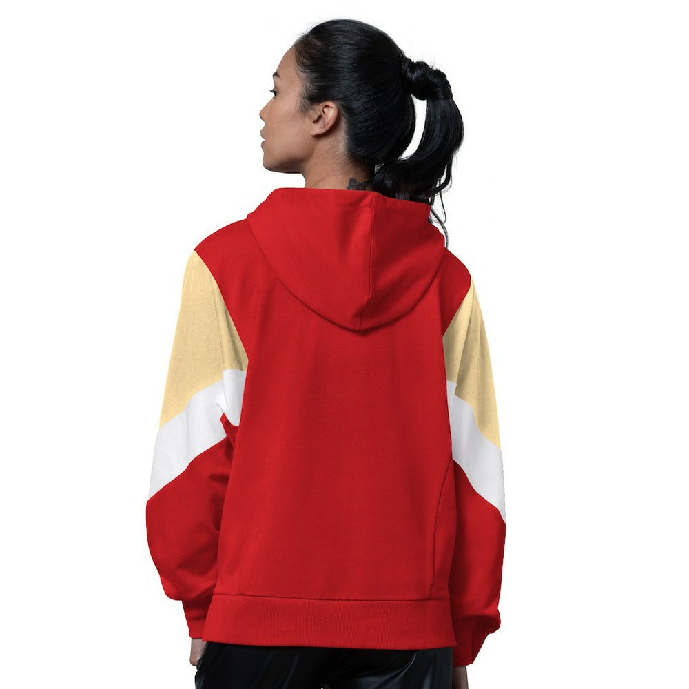 San Francisco 49ers Starter Women's Scrimmage Hoodie - Scarlet outlet