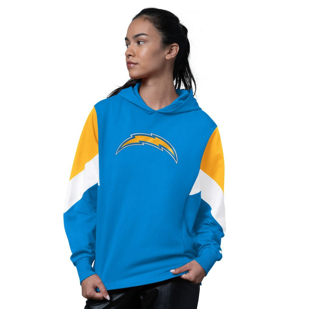 Los Angeles Chargers Starter Women's Scrimmage Hoodie - Powder Blue cheap