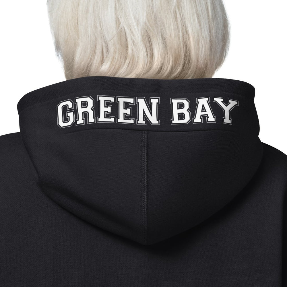Green Bay Packers Starter Women's 4th Down Full-Zip Hoodie - Black cheap