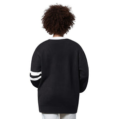 Carolina Panthers Starter Women's Back Shot Button-Up Cardigan - Black online