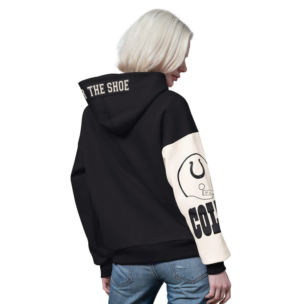 Indianapolis Colts Starter Women's 4th Down Full-Zip Hoodie - Black on sale