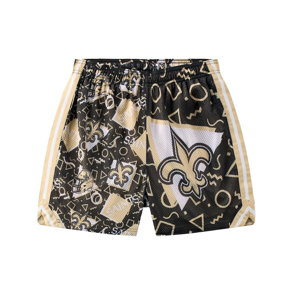 New Orleans Saints Chubbies Mesh Shorts - Black online