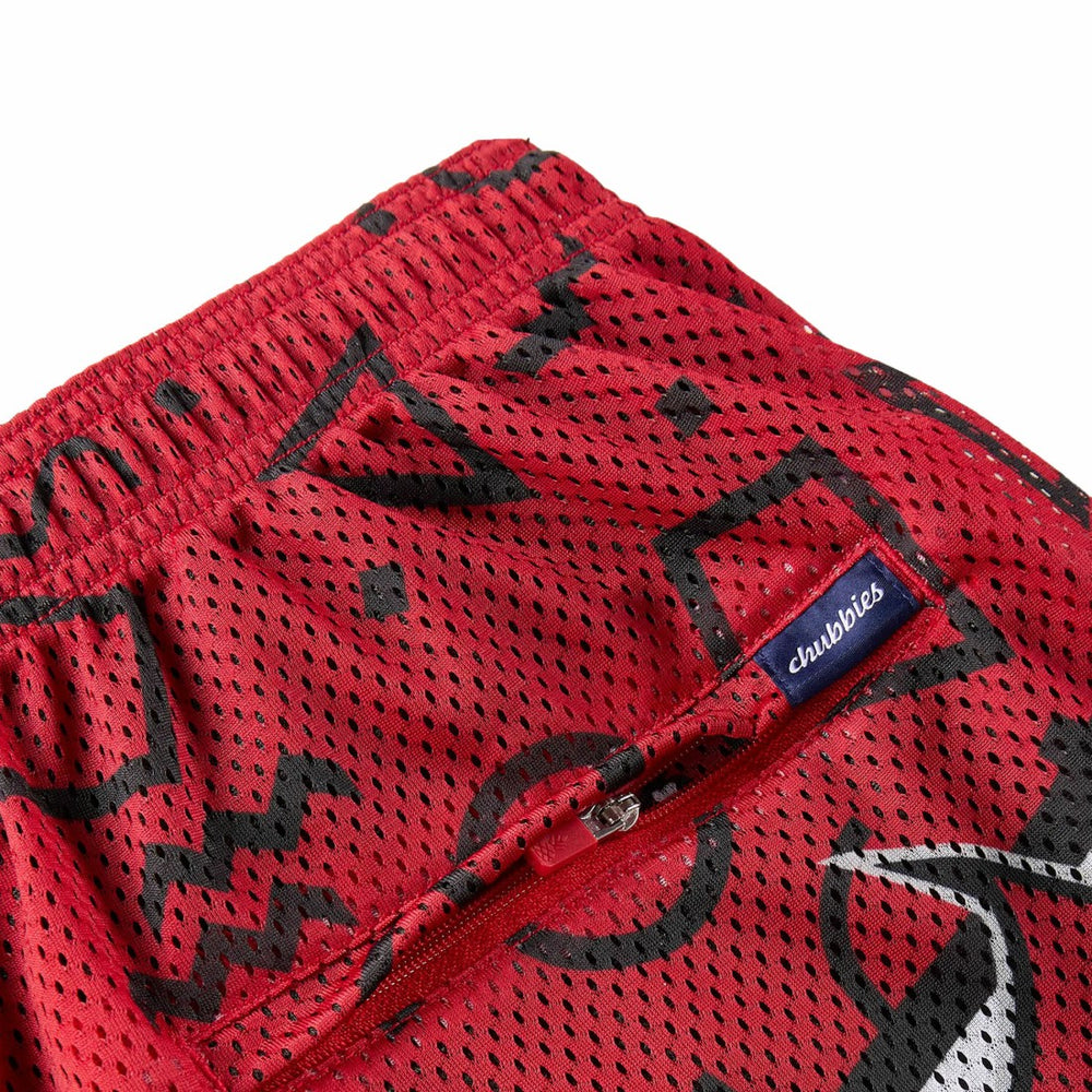 Tampa Bay Buccaneers Chubbies Mesh Shorts - Red online
