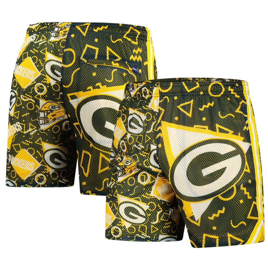 Green Bay Packers Chubbies Mesh Shorts - Green cheap