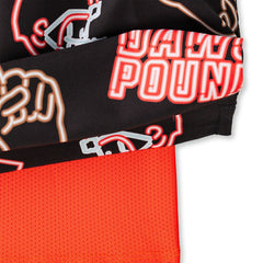 Cleveland Browns Chubbies The Neon 5.5" Classic Lined Swim Trunks - Brown cheap