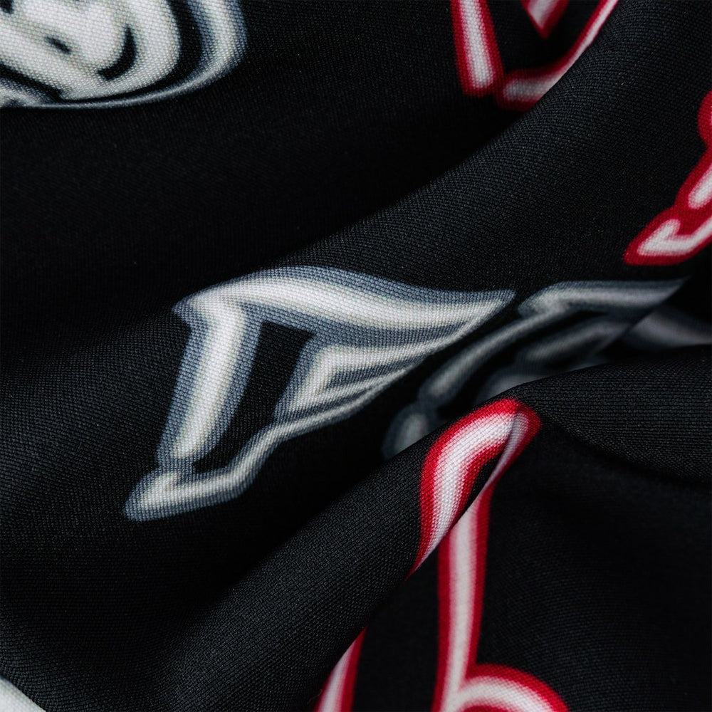 Atlanta Falcons Chubbies The Neon 5.5" Classic Lined Swim Trunks - Black for sale