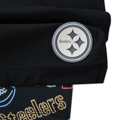 Pittsburgh Steelers Chubbies 5.5" Classic Lined Swim Trunks - Black discount