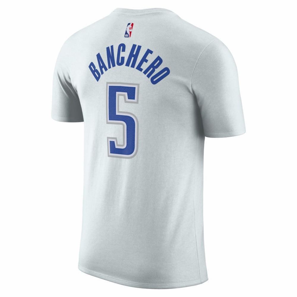 Paolo Banchero Orlando Magic Unisex 2025/26 City Edition Name & Number T-Shirt - Silver discount