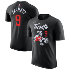 RJ Barrett Toronto Raptors Unisex 2025/26 City Edition Name & Number T-Shirt - Black outlet