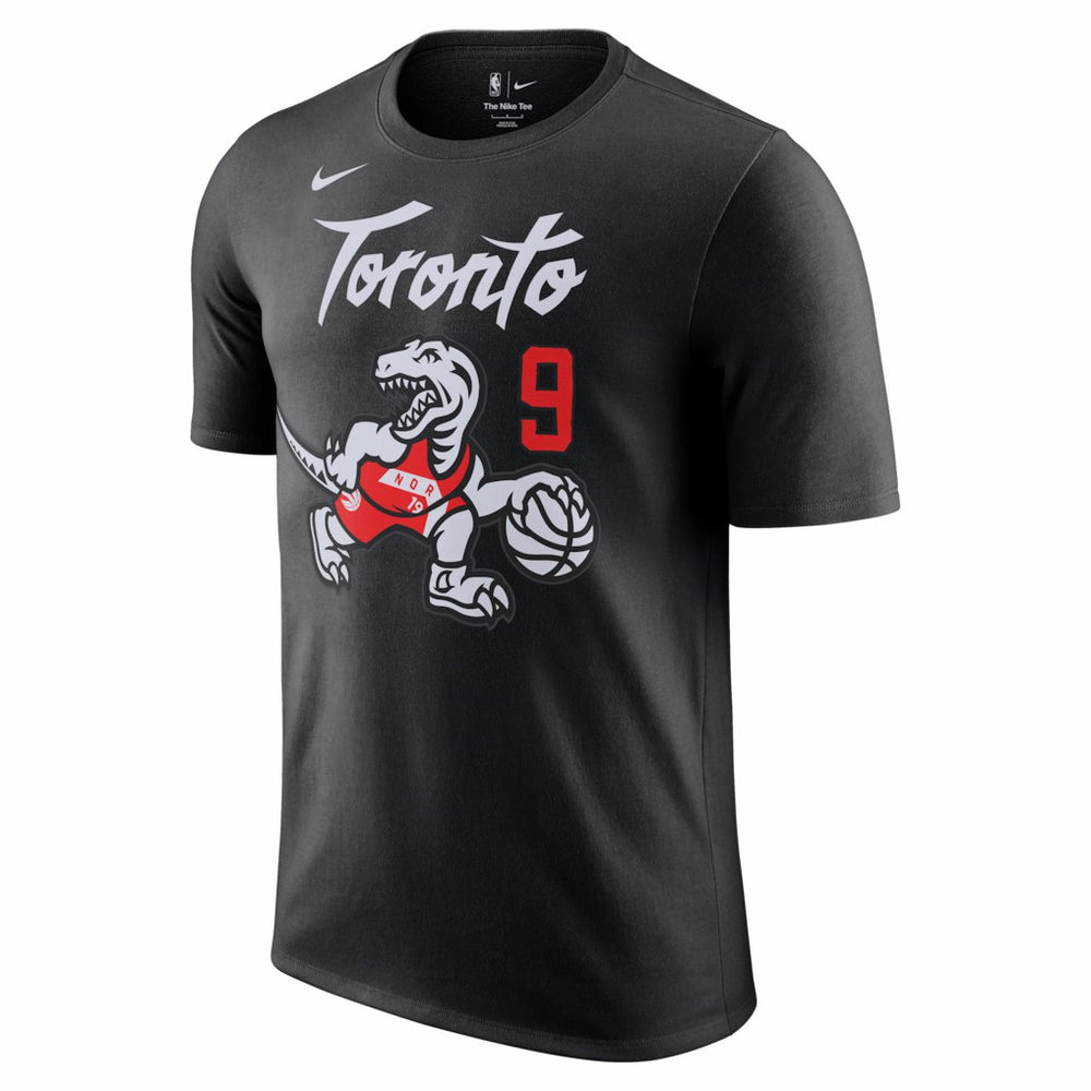 RJ Barrett Toronto Raptors Unisex 2025/26 City Edition Name & Number T-Shirt - Black outlet