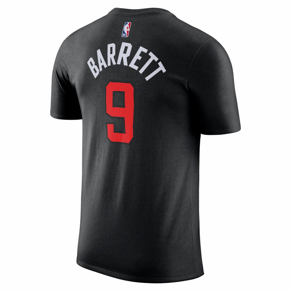 RJ Barrett Toronto Raptors Unisex 2025/26 City Edition Name & Number T-Shirt - Black outlet