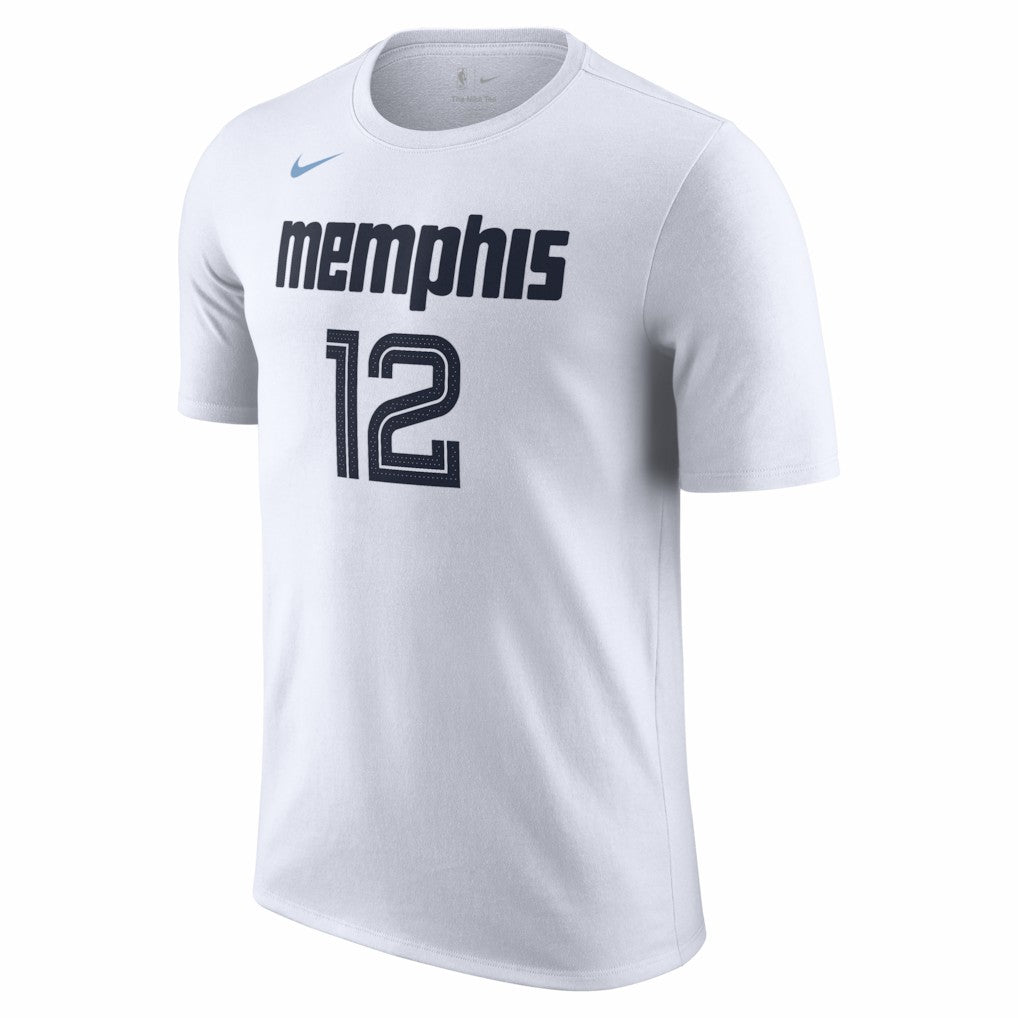Ja Morant Memphis Grizzlies Unisex 2025/26 City Edition Name & Number T-Shirt - White for sale