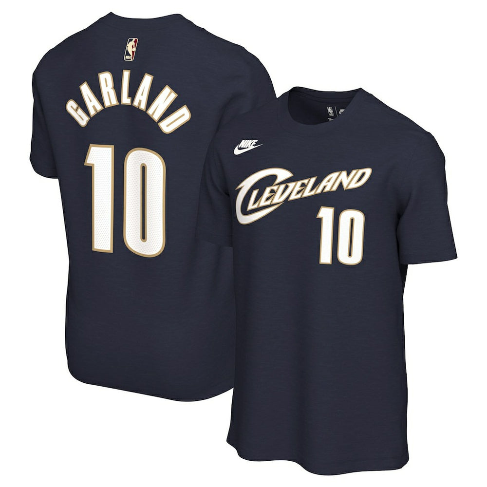 Darius Garland Cleveland Cavaliers Unisex Name & Number T-Shirt sale - Classic Editi- Navy on sale