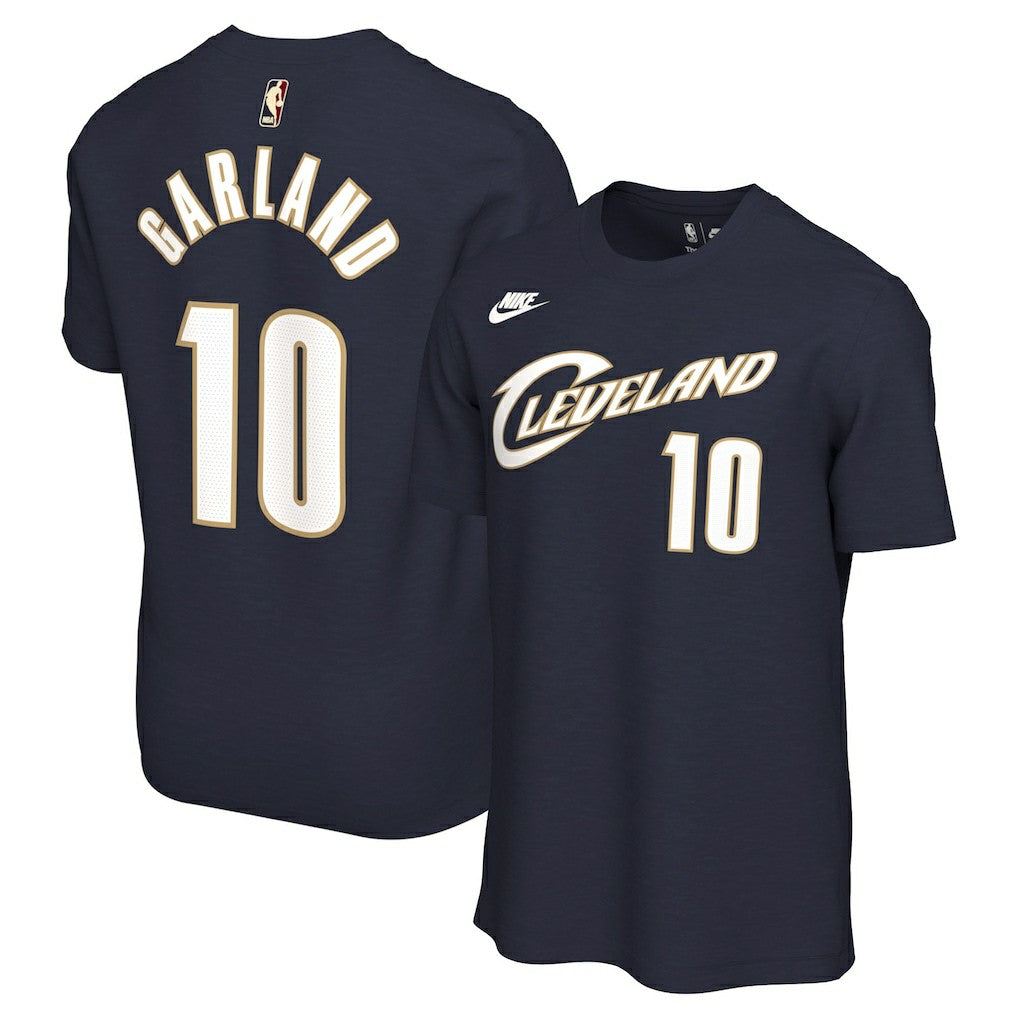 Darius Garland Cleveland Cavaliers Unisex Name & Number T-Shirt sale - Classic Editi- Navy on sale