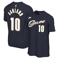 Darius Garland Cleveland Cavaliers Unisex Name & Number T-Shirt sale - Classic Editi- Navy on sale