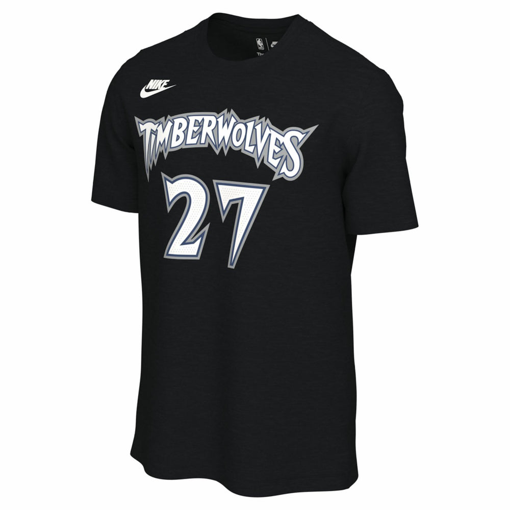 Rudy Gobert Minnesota Timberwolves Unisex Name & Number T-Shirt - Classic Edition - Black for sale