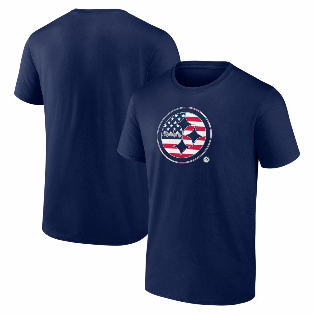 Pittsburgh Steelers Americana T-Shirt - Navy for sale